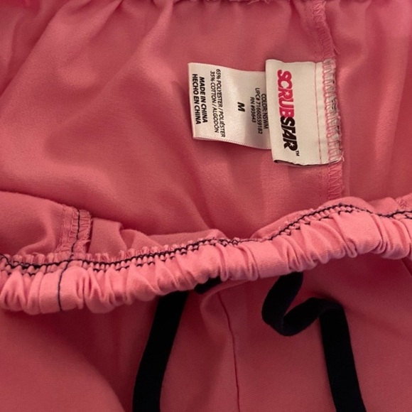Scrub 2️⃣ Piece Set SCRUBSTAR Top & Drawstring Pants Size Medium 2 Piece Set - Picture 7 of 7